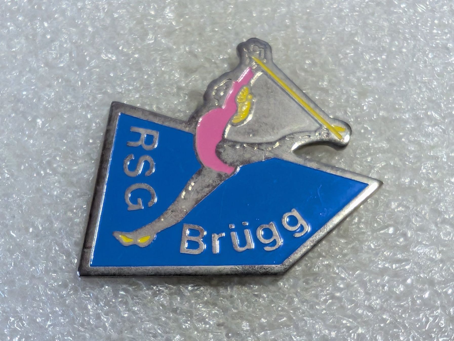 Plaketten & Abzeichen: Ansteckpin 191: RSG Brügg – Gebraucht aus Oppligen von Pin-Fall-Shop