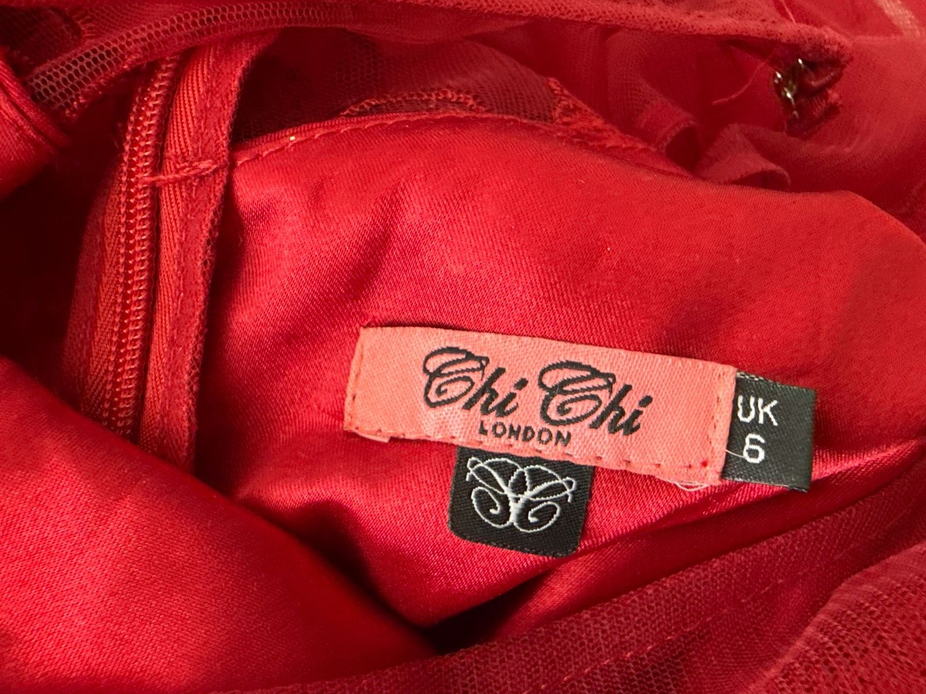 Robes: Elegantes Tüllkleid Rot Gr.34 – D'occasion à Schönenwerd par d.chiara 8