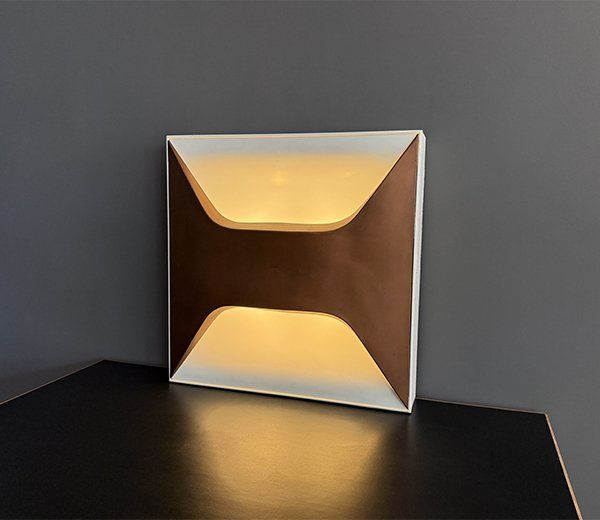 Lampade: Dieter Witte Oyster Wall Lamp / Staff – Usato da Zürich venduto da paristurin 2