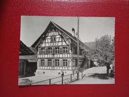 Unter-Stammheim Zürich Gemeindehaus s/w Karte