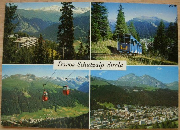 Cartes postales: Ansichtskarte ungelaufen - Davos Schatzalp - Strela – D'occasion à Dübendorf par rumpumpel