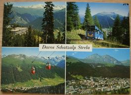Ansichtskarte ungelaufen - Davos Schatzalp - Strela