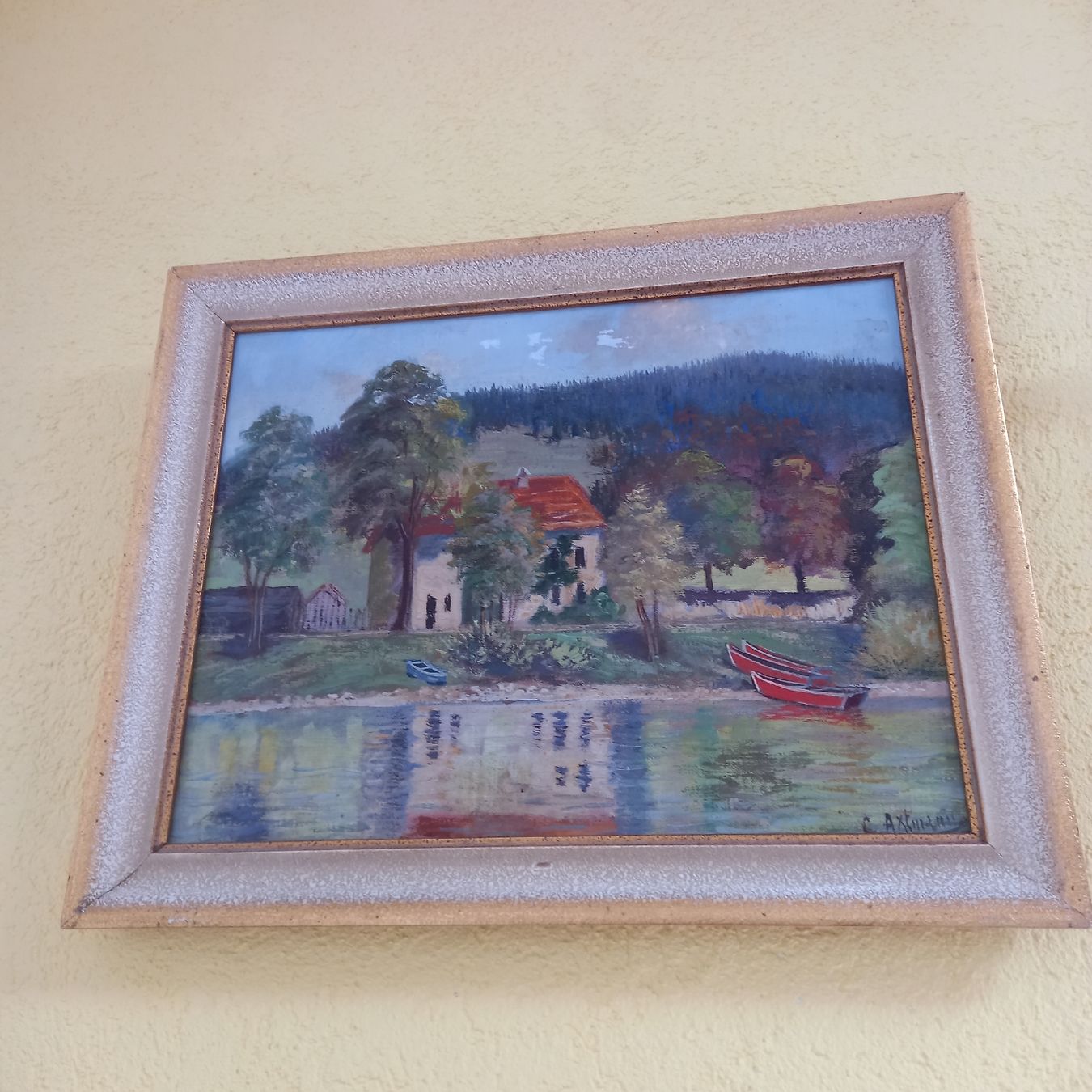 Dipinti: peinture a l'huile – Usato da St-Cergue venduto da VeganWarrior