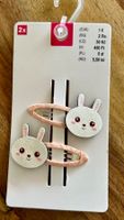 Set 2x Haarspange Hase Glitzer, NEU