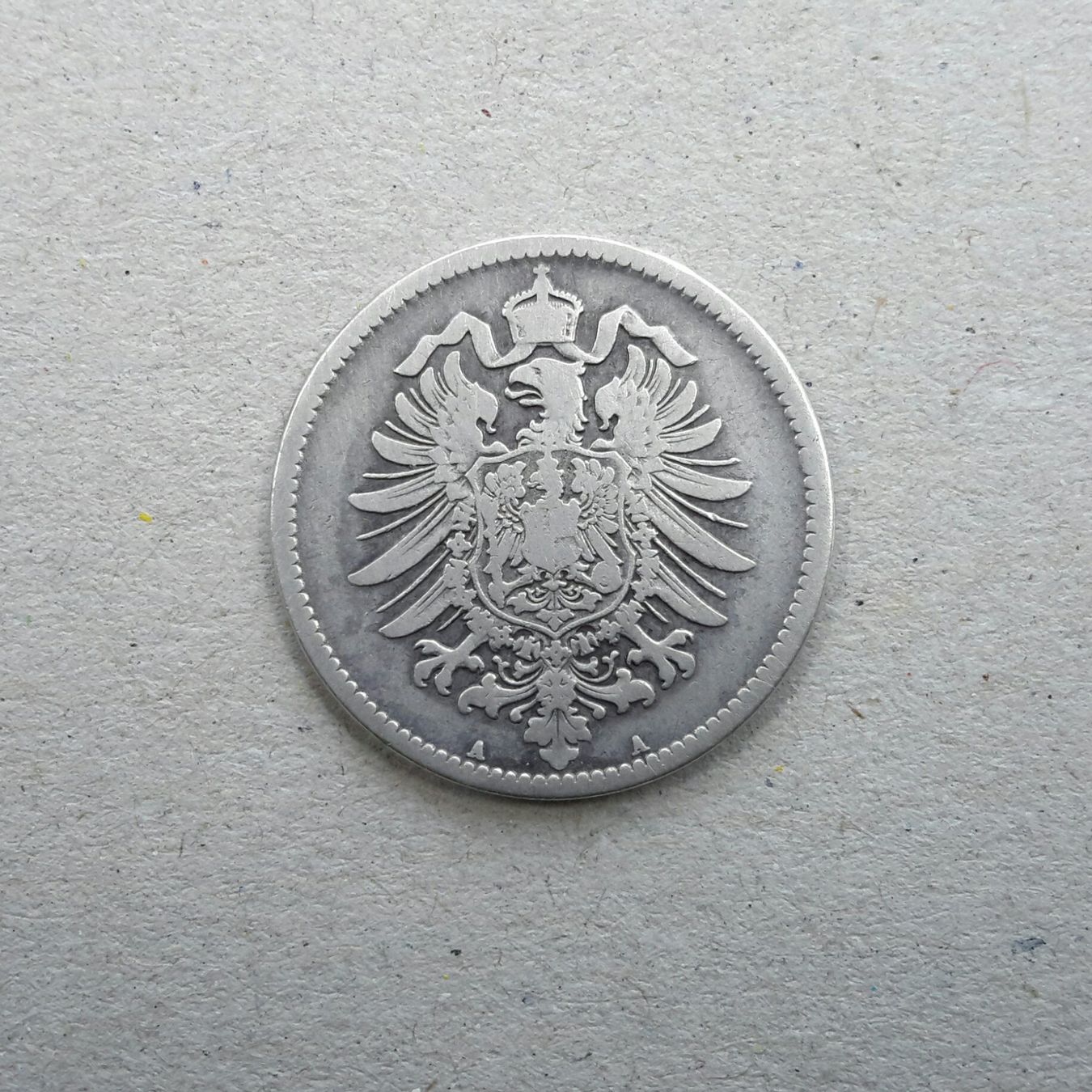 Tutti le monete: Deutsches Kaiserreich , 1 Mark , 1875 A , Silber . – Usato da Burgdorf venduto da Olli.34