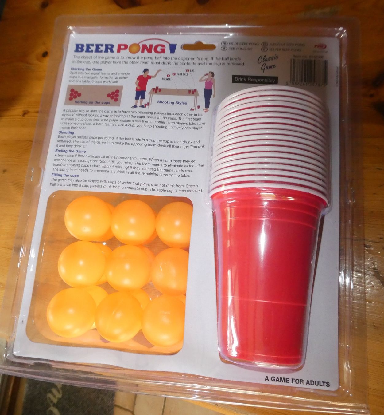 Giochi: Jeu Beer Pong neuf – Nuovo e nell'imballaggio originale da Troistorrents venduto da Marion70 1