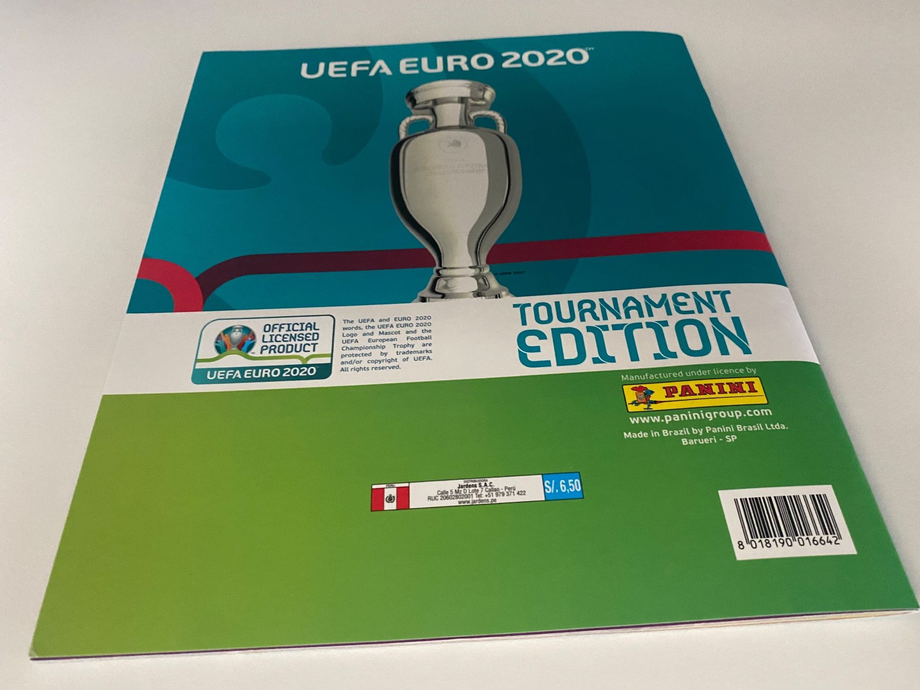 Panini Album: Panini Leeralbum EM 2020 seltene Version. – Usato da Hergiswil LU venduto da FcMalkov 7