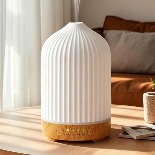 Diffusori di oli essenziali: Diffuser Keramik Elektrischer Diffusor ätherische Öle 200ML – Nuovo e nell'imballaggio originale da Hundwil venduto da pac_6jh8 1