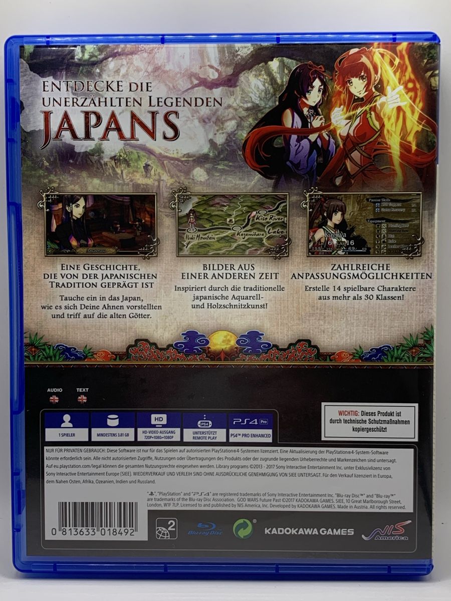 Sony Giochi: God Wars Future Past - PS4 – Usato da Ostermundigen venduto da RG-Collector 1