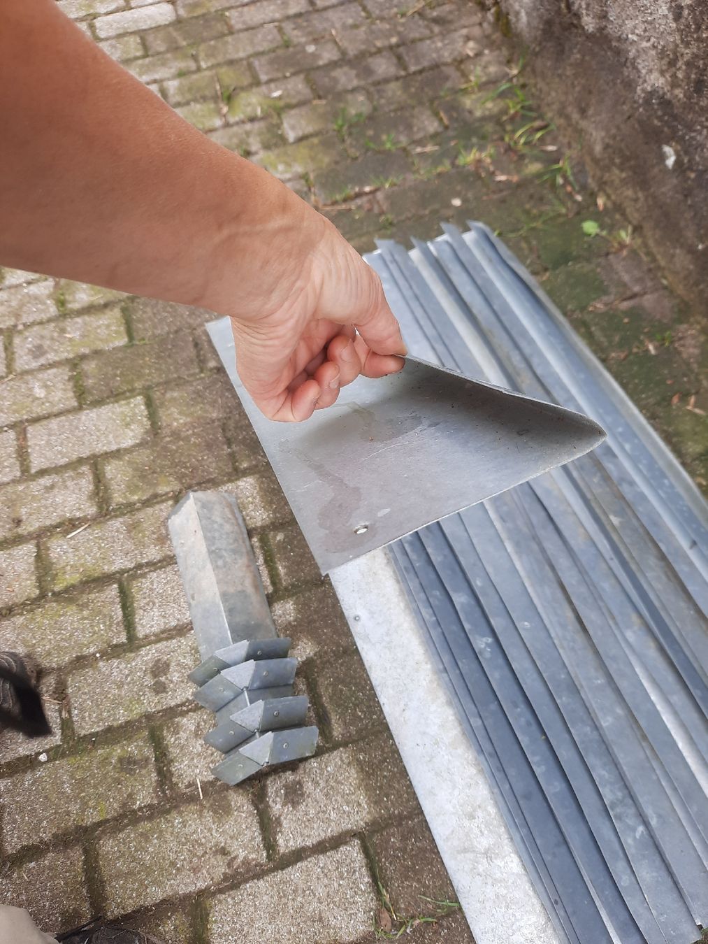 Zäune: Schneckenzaun 15m mit Eck Elementen – Gebraucht aus Lamboing von Oakhurst 1