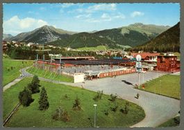 AK col Davos GR Eisbahn Campari Rhätikon Seehorn ≈ 1965