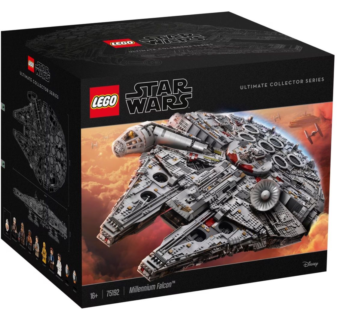 Lego Kit di costruzioni: Lego Star Wars 75192 - Millennium Falcon – Nuovo e nell'imballaggio originale da Basel venduto da zekzek