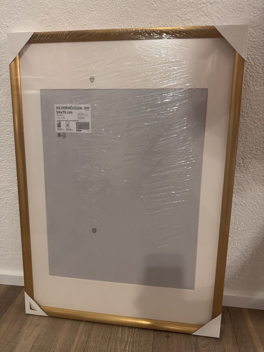 Cornici: IKEA Bilderrahmen Silverhöjden 50x70cm – Nuovo e nell'imballaggio originale da Schmerikon venduto da Chruesimuesi1670 2