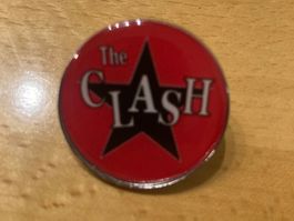 The Clash Pin Anstecker Punk Metal Rock Band