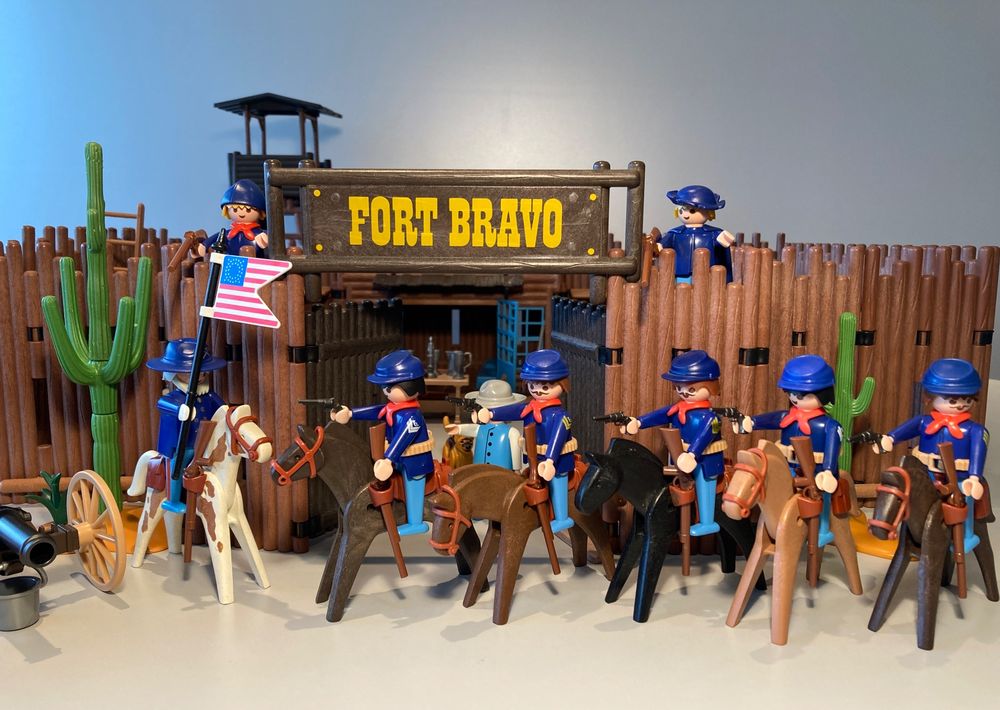 Playmobil - vintage - Fort Bravo - années 1986-1989 Canton Vaud
