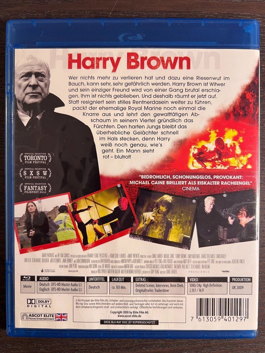 Tutti i DVDs: Harry Brown – Usato da Zürich venduto da Blu-ray_ZH 1