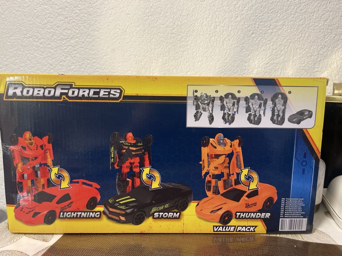 Giocattoli: RoboForces 2-in-1 Transformer Set: Lightning, Storm, Thunder – Nuovo e nell'imballaggio originale da Dübendorf venduto da kas_67jv 1