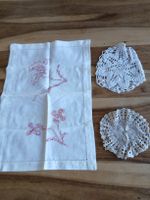 Vintage Embroidered Linen Set - Charming Home Decor!