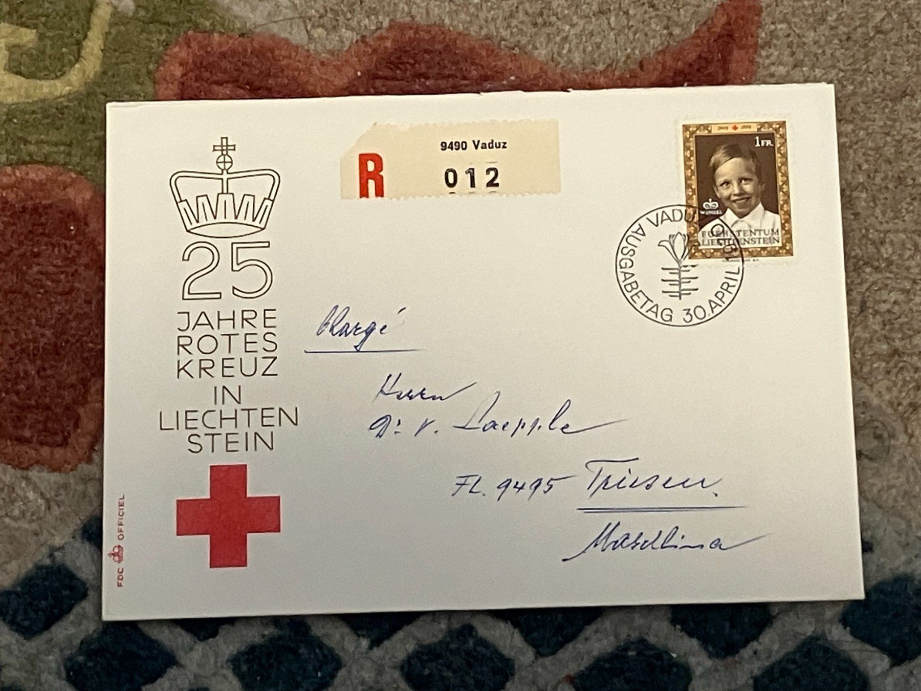 Tutti i francobolli: 1 Erstagsbrief LI Einschreiben 1970 – Nuovo (secondo la descrizione) da Koblenz venduto da Markenhimmel