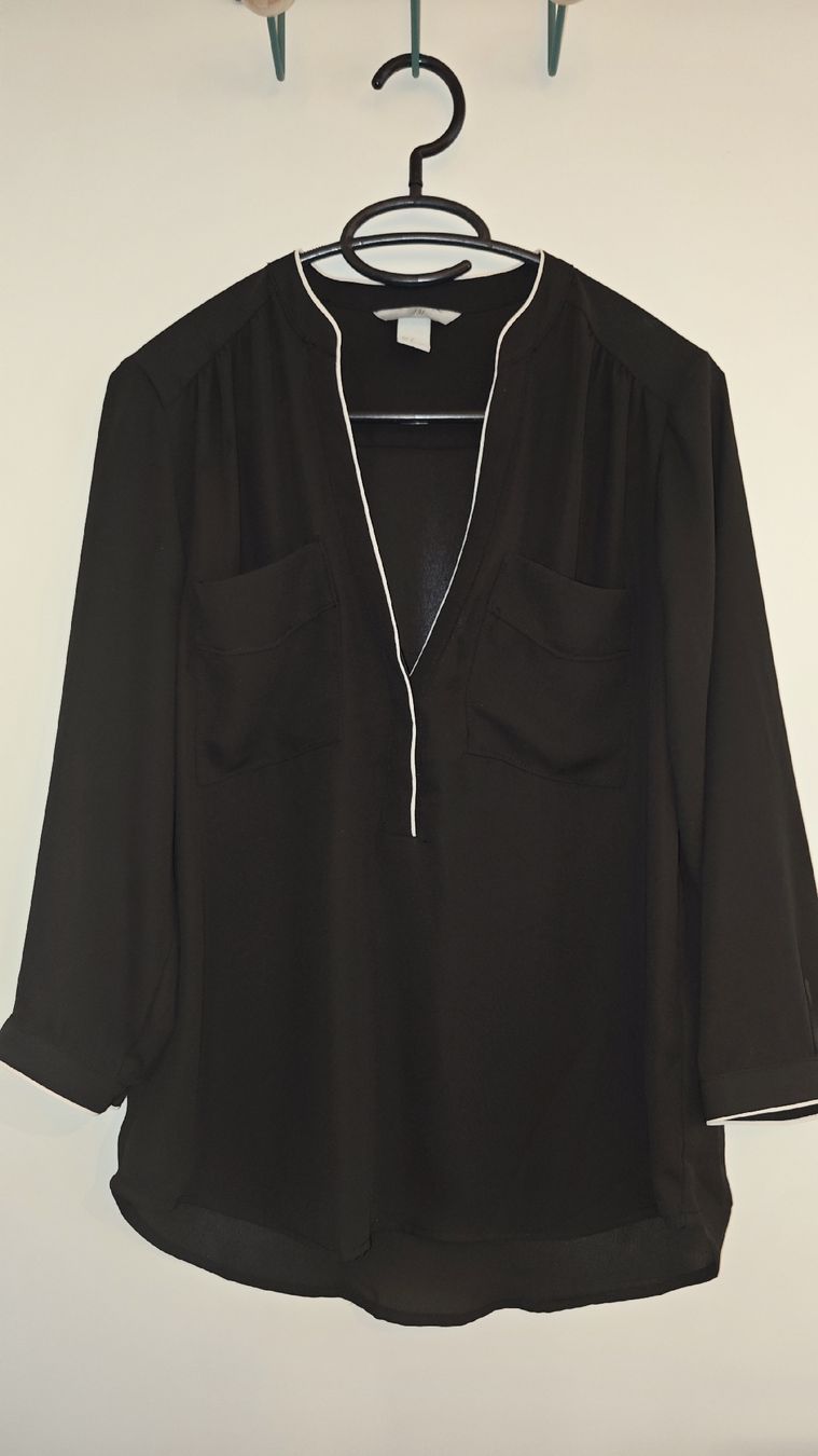 H&M Camicette: Schwarze H&M Bluse, Grösse 36 – Usato da Bülach venduto da mastika82 5