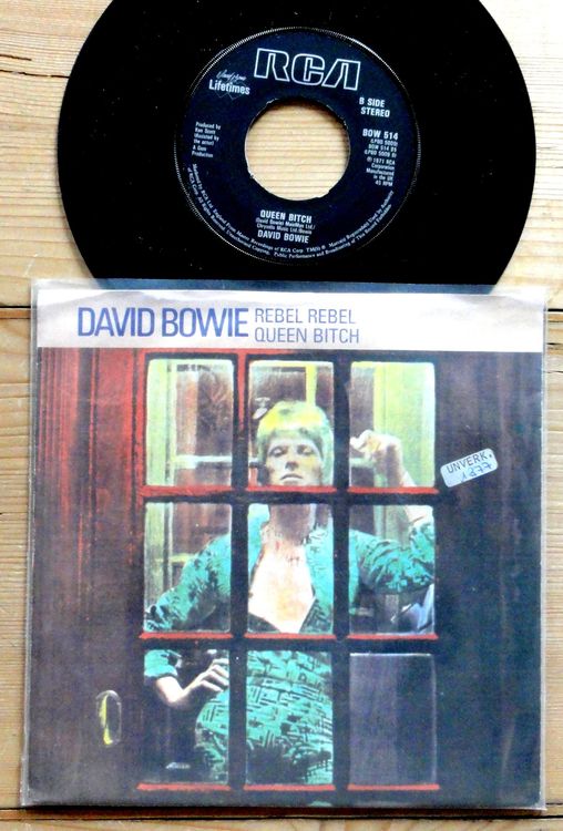 SI DAVID BOWIE rebel rebel RCA 1971 mint (Gebraucht) in Kesswil für CHF ...