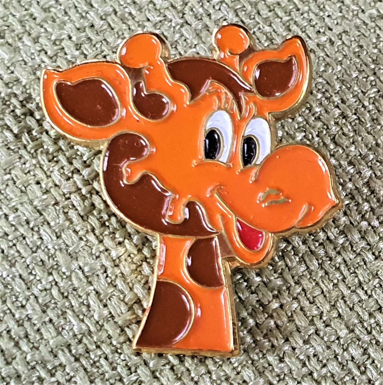 Placchette & Badge: D615 - Pin Giraffe Giraffenkopf – Usato da Reinach BL venduto da Boston-Verkauf