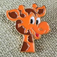 D615 - Pin Giraffe Giraffenkopf