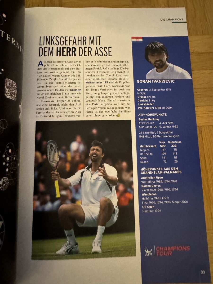 Riviste & Magazine: Magazine Zurich Open – Nuovo (secondo la descrizione) da Hergiswil NW venduto da wert721 2