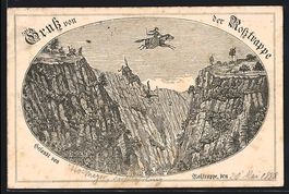 Vorläufer-Lithographie Ganzsache PP6F11