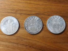 3 Vatikan Münzen Johannes Paul, (D11)