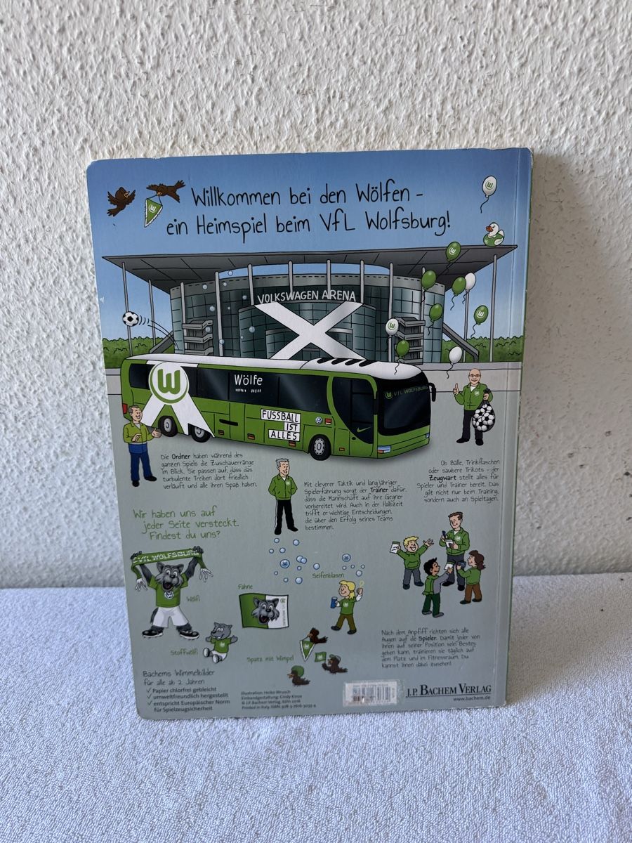 Libri: Vfl Wolfsburg Wimmelbuch – Usato da Lenzburg venduto da Meister_k 1