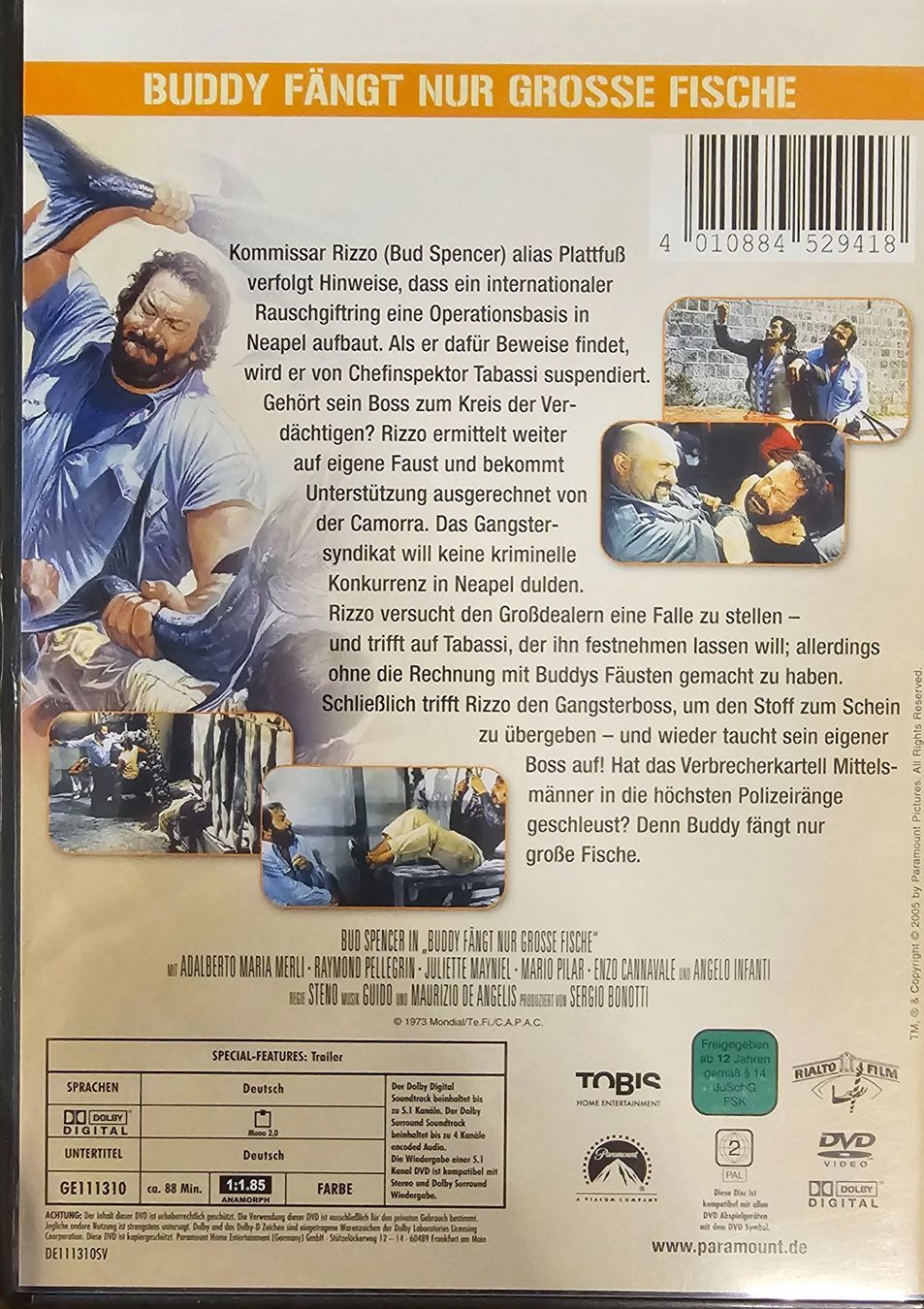 Tutti i DVDs: Buddy fängt nur grosse Fische – Usato da Wahlen b. Laufen venduto da Cg10 1