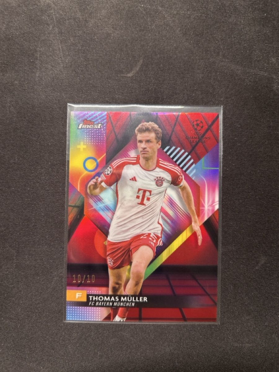 Topps Sammelbilder & Trading cards: Topps finest /10 Thomas Müller – Gebraucht aus Greppen von hcv_cc2r