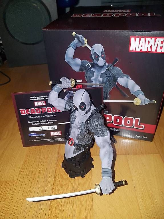 Marvel Statuette: Diamond Select Toys mini bust marvel deadpool X Force – Nuovo e nell'imballaggio originale da daillens venduto da Sunstrike