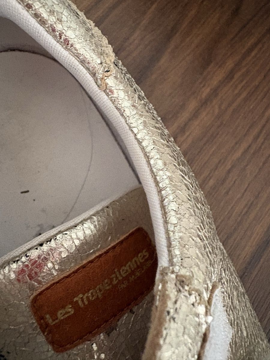 Damenschuhe: Baskets Les Tropeziennes dorées taille 41 usagées – Gebraucht aus Mont-sur-Lausanne von Melmel83 1