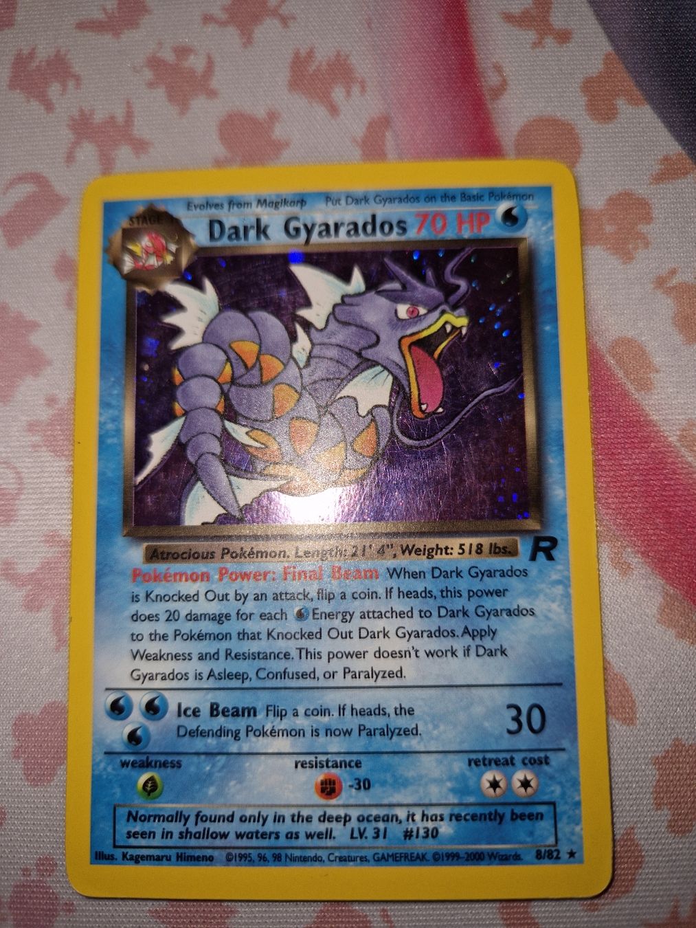 Pokémon Sammelbilder & Trading cards: Dark Gyarados EN Holo – Gebraucht aus Wangen b. Olten von shlem 2