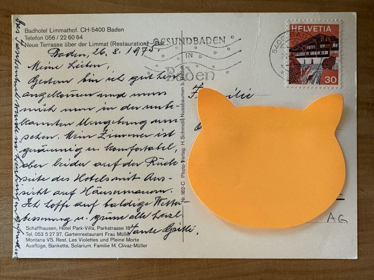 Cartoline postali: AK von Badhotel Limmathof Baden – Usato da Rümlang venduto da Kartenpost1 1
