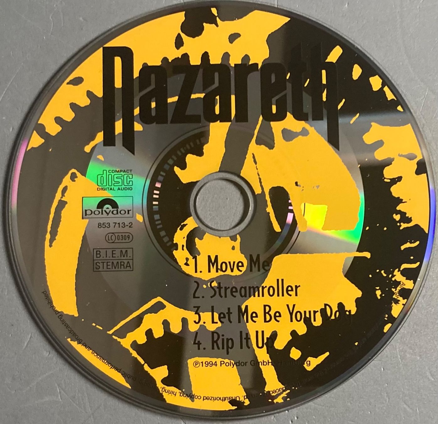 CDs: NAZARETH - MOVE ME – Gebraucht aus Poliez-Pittet von Newtown-Records 1