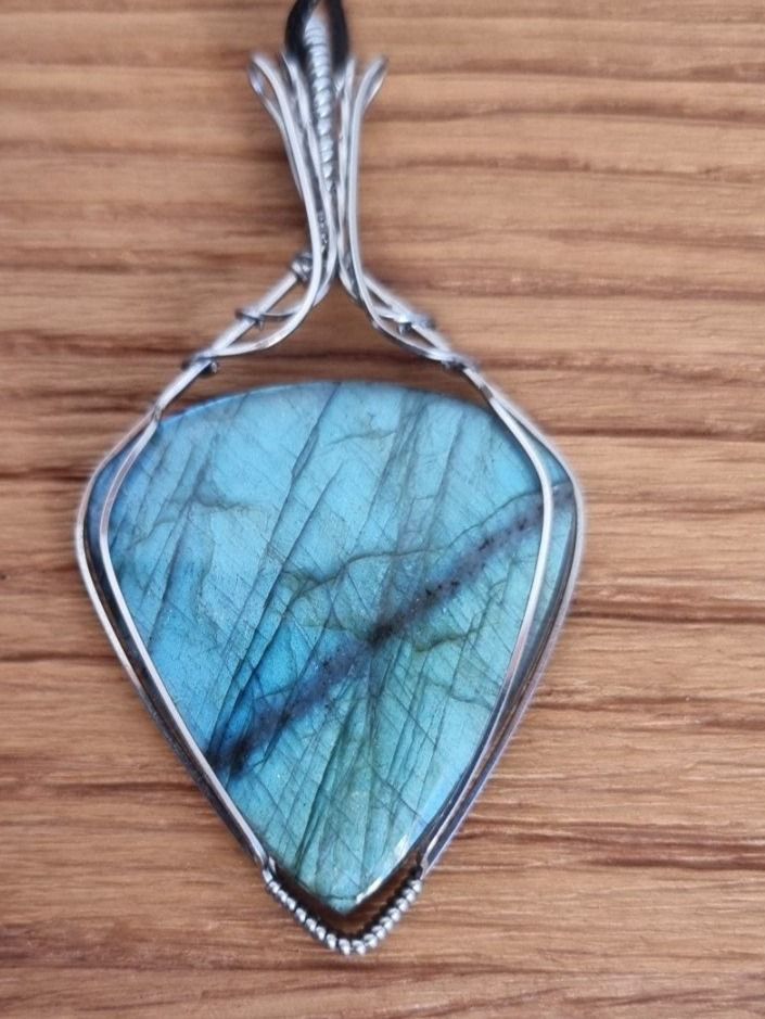 Mineralien & Heilsteine: Labradorite montée – Gebraucht aus Les Breuleux von Mily1991 3