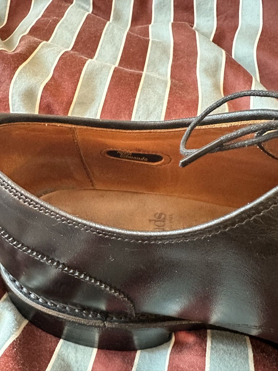 Herrenschuhe: Allen Edmonds Cap-toe Derby, schwarz, 42.5 / UK 8.5 – Neu (gemäss Beschreibung) aus Zürich von hannahbuettgen 4