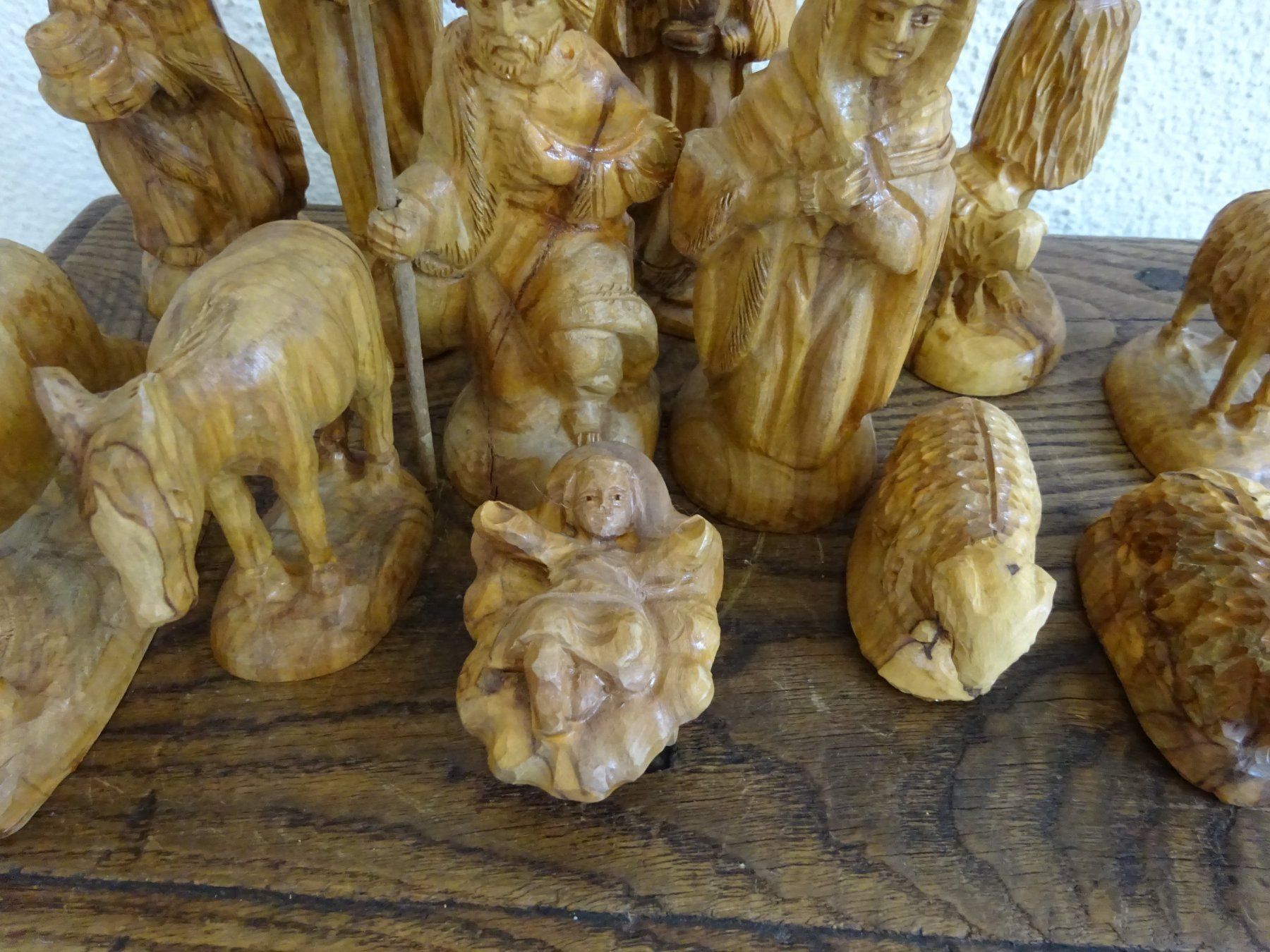 Skulpturen & Statuen: Palästina Krippe / Holz, vollständig – Gebraucht aus Esslingen von eintagammeer 5