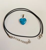 Neu! Herz Anhänger mit Kette - Charm Anhänger