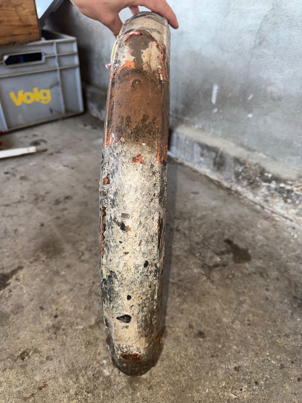 Sachs Parti ricambio per ciclomotori: Sachs 19 Zoll Hinterrad Schutzblech – Difettoso da Fahrni b. Thun venduto da berger_tuning34 4