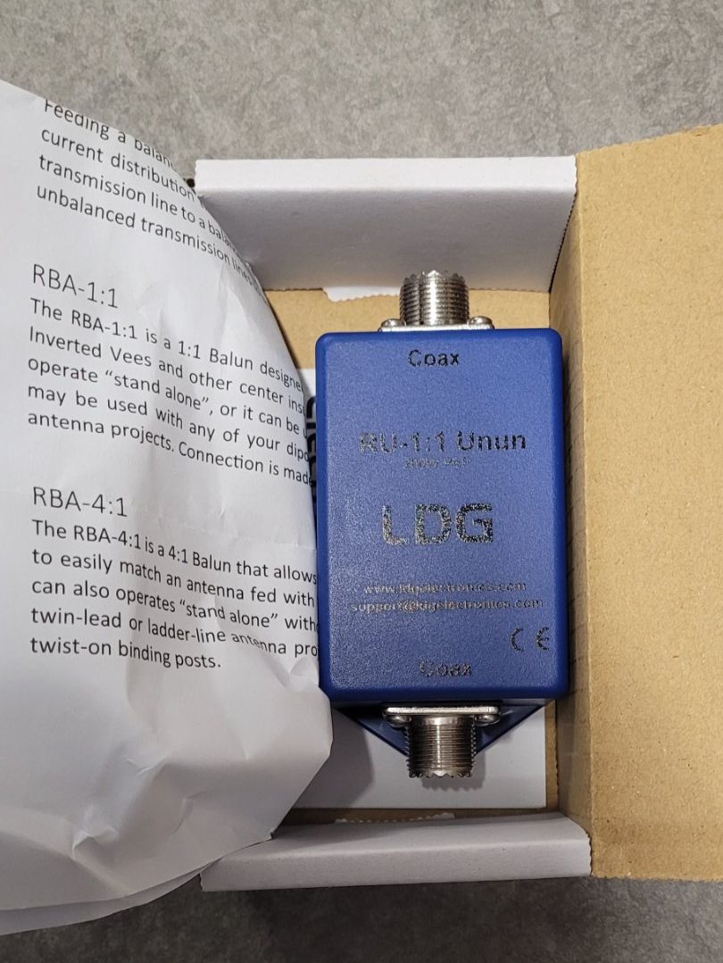 Funktechnik: LDG-UnUn – Neu und originalverpackt aus Neuhaus SG von Energiemtb 2