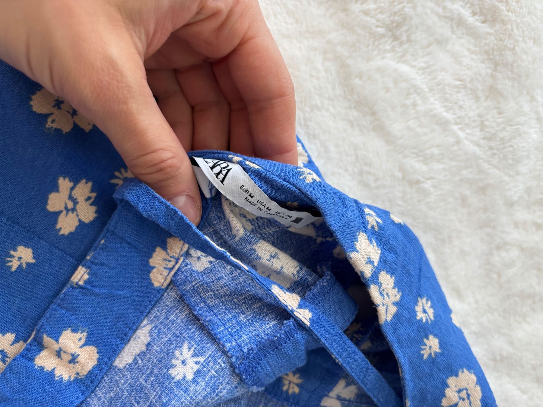 Zara Vestiti: Zara Lino Dress Size M NP: 79.- – Nuovo (secondo la descrizione) da Horgen venduto da len_qjz9 2