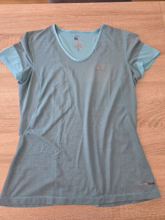T-shirt Salomon femme bleu taille M bon état