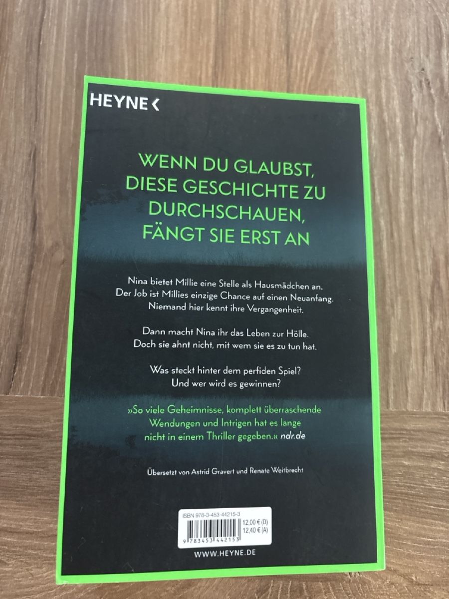 Libri: Wenn sie wüsste - Freida McFadden – Usato da Neuenhof venduto da Njanja03 1
