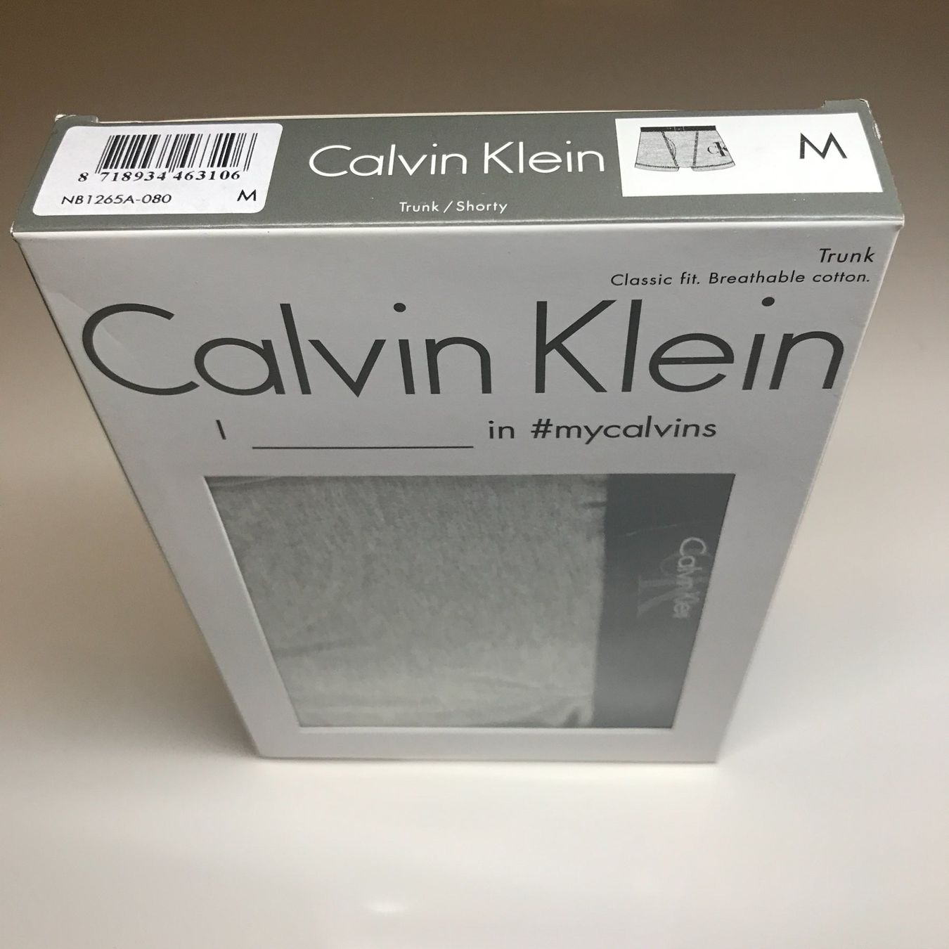 Calvin Klein Unterwäsche: Original Calvin Klein Unterwasche 1 Trunk Gr. M – Neu und originalverpackt aus luzern von ARNI. 3