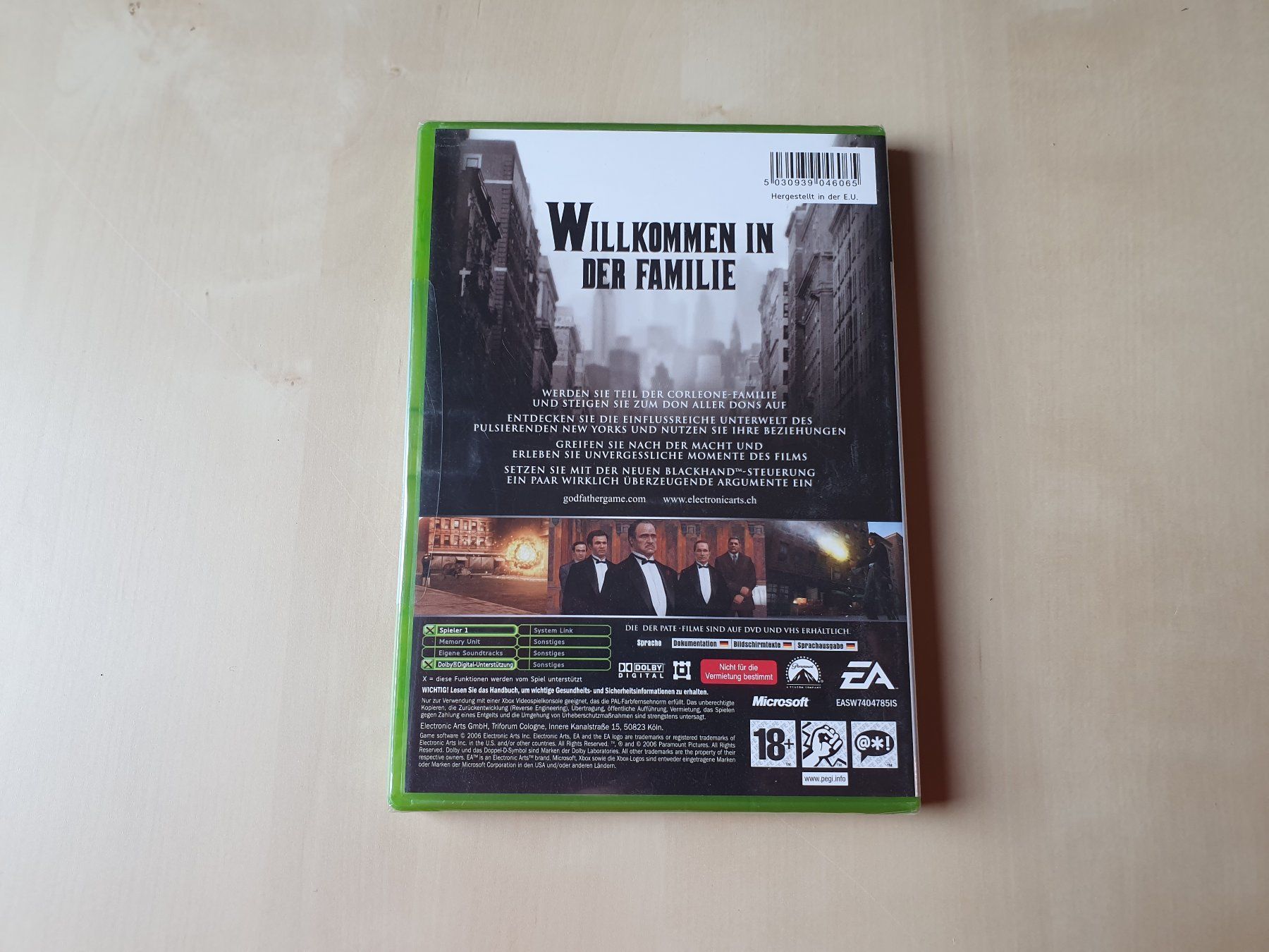 Microsoft Spiele: der Pate neu und ovp – Neu und originalverpackt aus Stansstad von collectorsshop 1