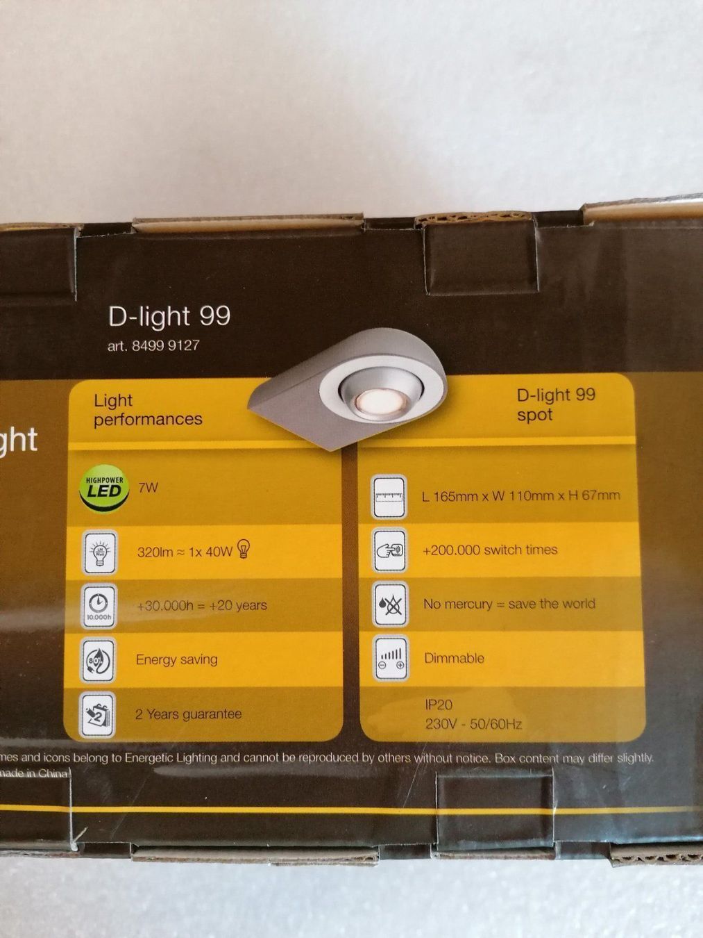 Lampadari & plafoniere: LED Wandlampe 28 Watt warm white – Nuovo e nell'imballaggio originale da Stetten AG venduto da innomatec2 1